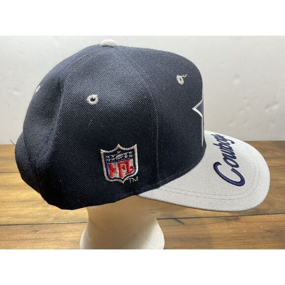 Dallas Cowboys Sports Specialties Script 90’s Vintage Cap Snapback Hat - Picture 3 of 11